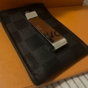 Louis Vuitton money clip wallet